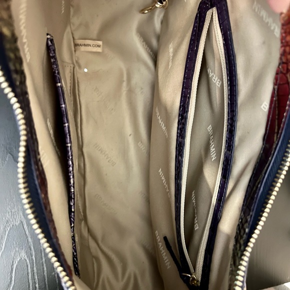 Authentic Brahmin Bekka Autumn Ombré Melbourne Shoulder Bag - Picture 6 of 12